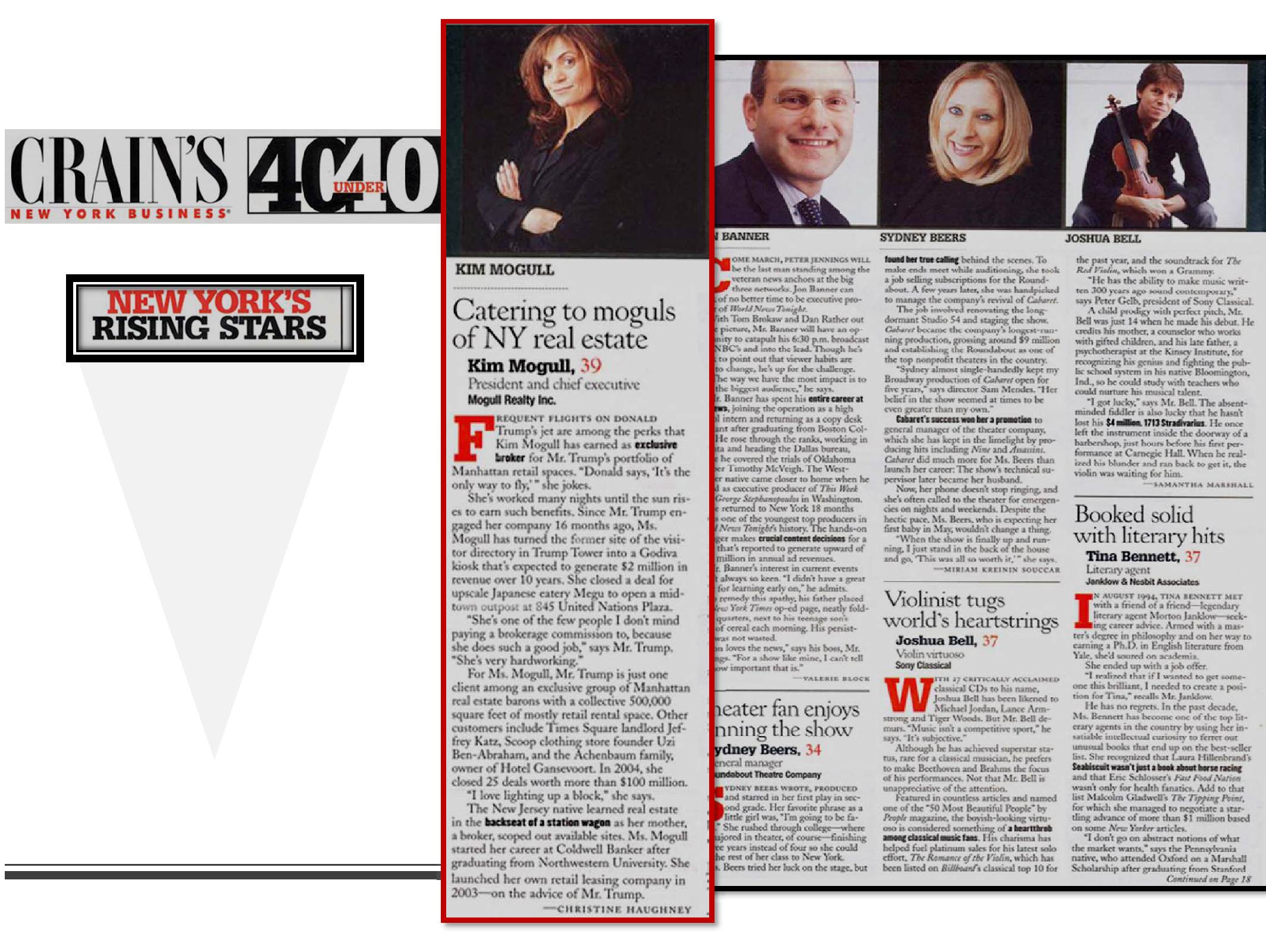 40 Under 40 New York's Rising Stars Mogull Realty