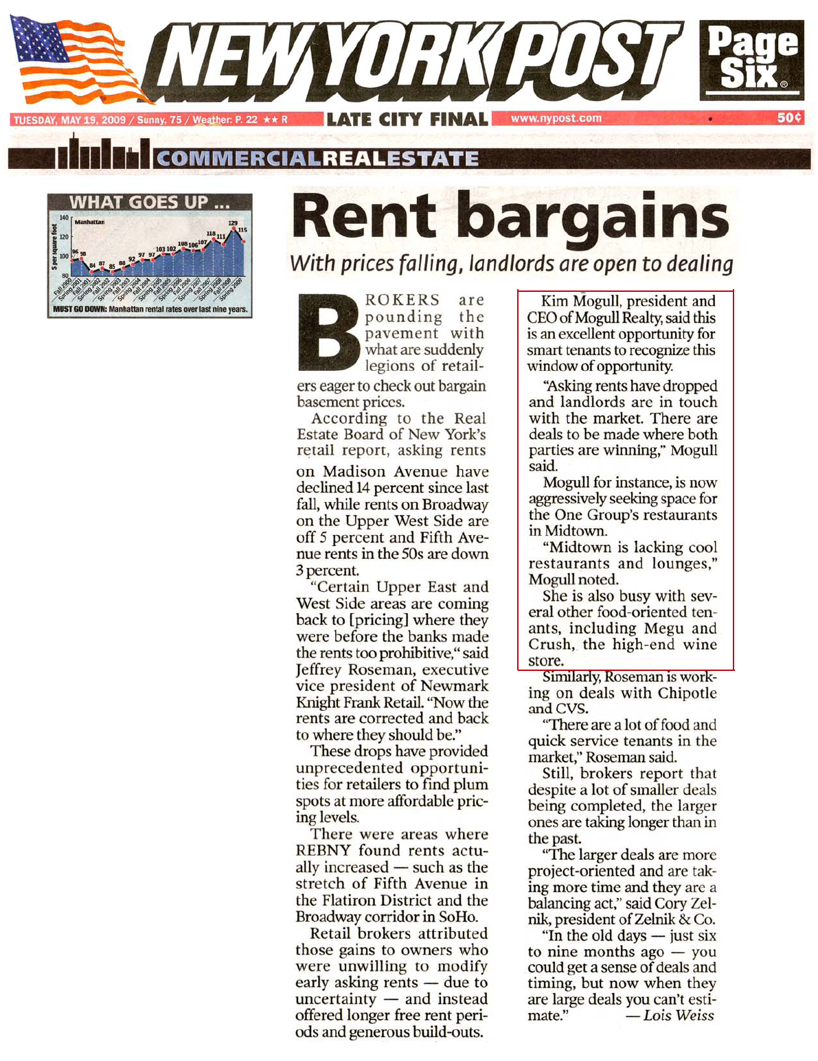 Rent Bargains Mogull Realty
